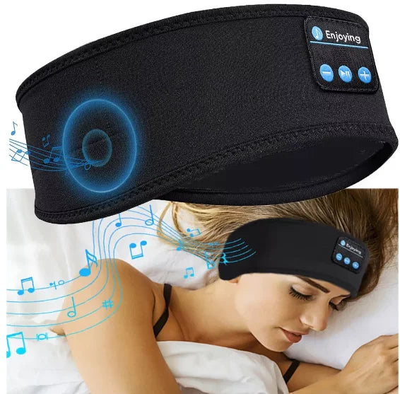 Faixa Bluetooth 2 em 1 para Sono e Treino - Neverdie SoundSleep Pro™