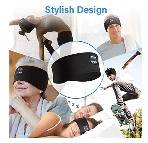 Faixa Bluetooth 2 em 1 para Sono e Treino - Neverdie SoundSleep Pro™