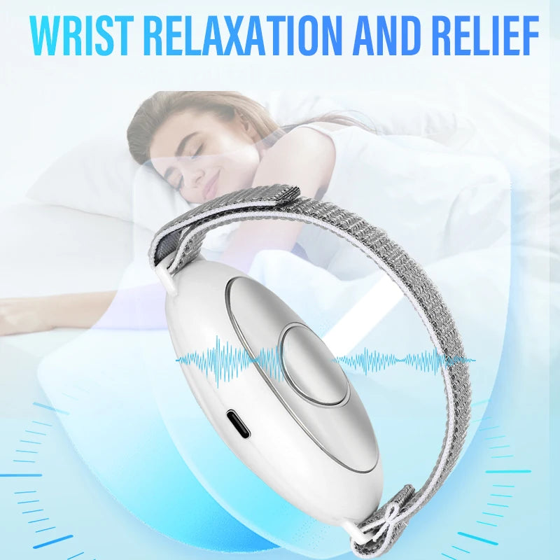 Dispositivo EMS Portátil para Relaxamento e Auxílio ao Sono – 20 Níveis de Intensidade